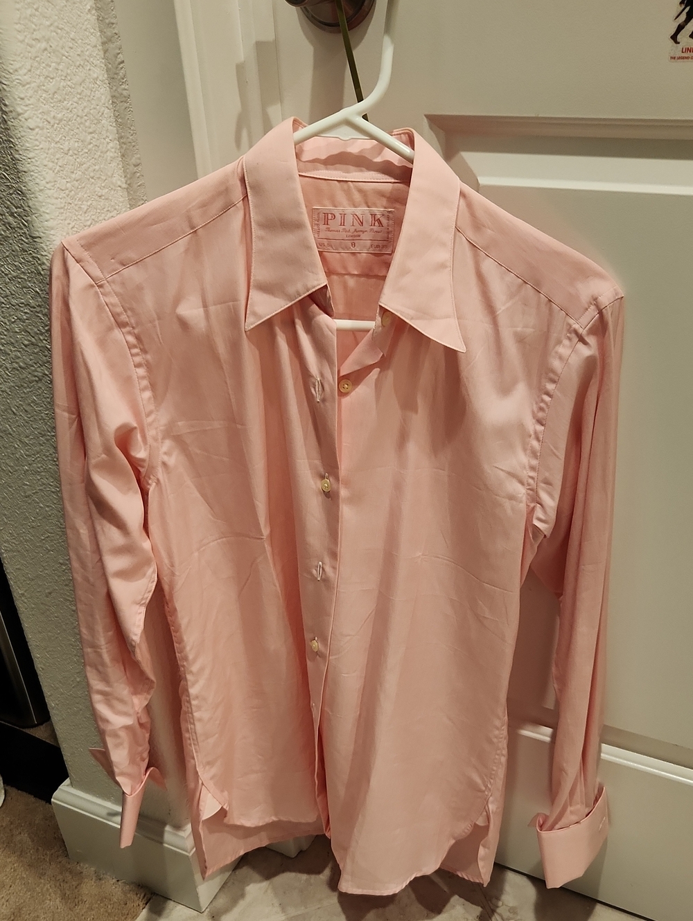 THOMAS PINK Women's Light Pink Dress Shirt